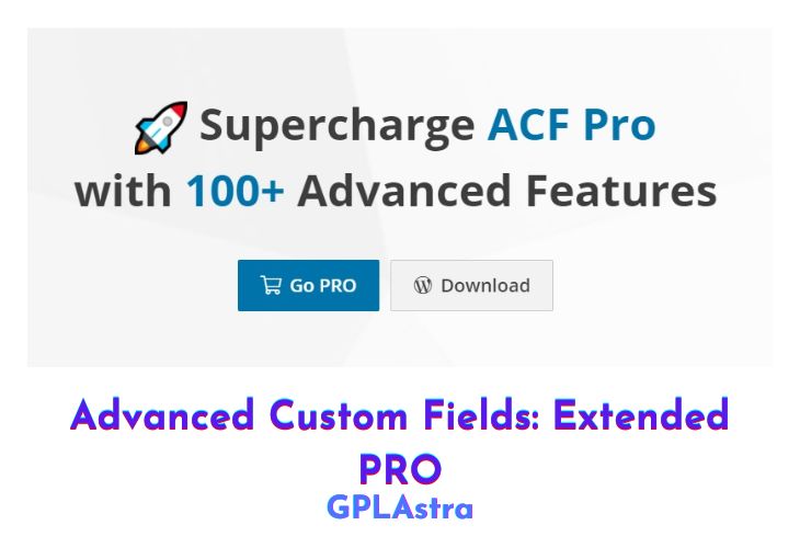 ACF Extended PRO Free Download